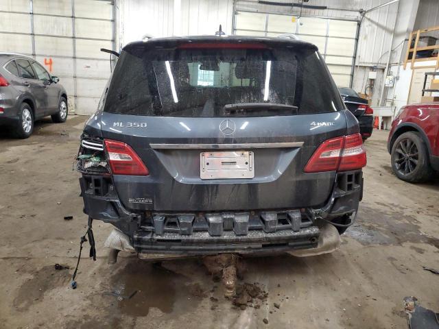 4JGDA5HB5EA300194 - 2014 MERCEDES-BENZ ML 350 4MATIC CHARCOAL photo 6