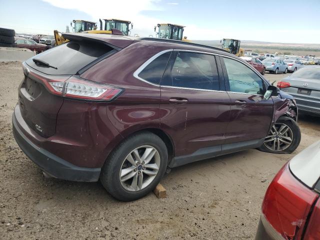 2FMPK3J99JBB52393 - 2018 FORD EDGE SEL MAROON photo 3