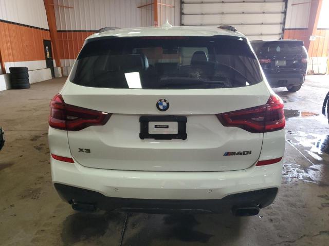 5UXTS3C50K0Z02777 - 2019 BMW X3 XDRIVEM40I WHITE photo 6