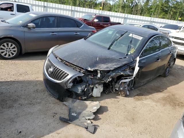 2G4GV5GV8C9195298 - 2012 BUICK REGAL GS BLACK photo 1