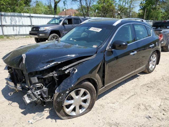 JNKAJ09F18M356999 - 2008 INFINITI EX35 BASE Սև լուսանկար 1