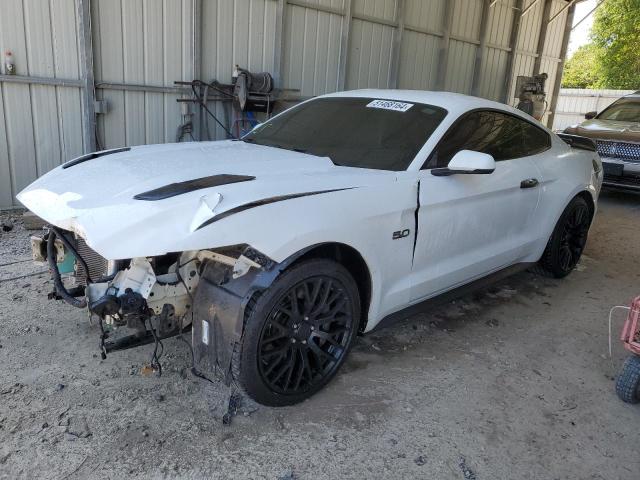 1FA6P8CF2F5335637 - 2015 FORD MUSTANG GT WHITE photo 1