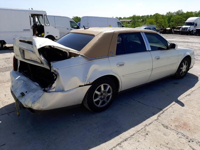 1G6KE57Y65U183927 - 2005 CADILLAC DEVILLE DHS WHITE photo 3