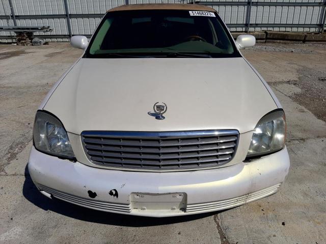 1G6KE57Y65U183927 - 2005 CADILLAC DEVILLE DHS WHITE photo 5