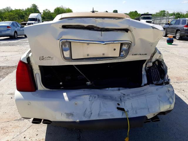 1G6KE57Y65U183927 - 2005 CADILLAC DEVILLE DHS WHITE photo 6