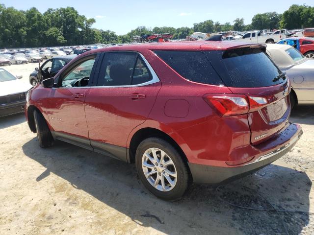 2GNAXJEV6J6201962 - 2018 CHEVROLET EQUINOX LT RED photo 2