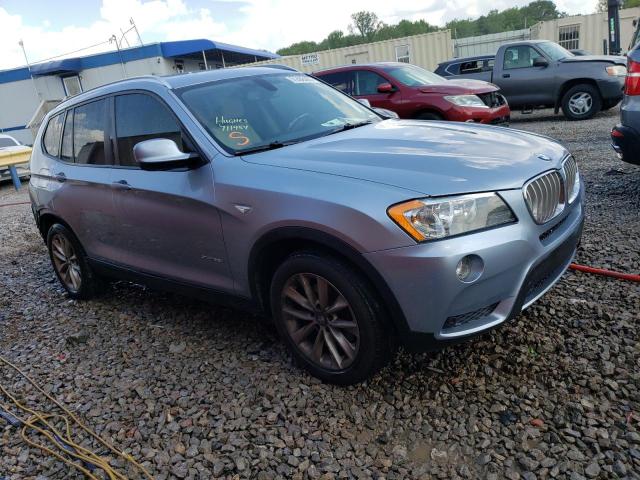 5UXWX9C59D0A25763 - 2013 BMW X3 XDRIVE28I BLUE photo 4