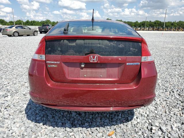 JHMZE2H75AS043033 - 2010 HONDA INSIGHT EX RED photo 6