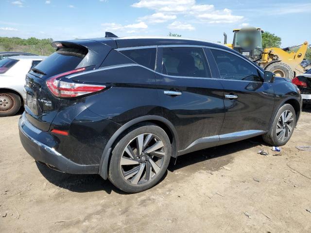 5N1AZ2MH6JN116437 - 2018 NISSAN MURANO S BLACK photo 3