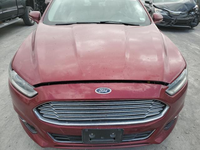 3FA6P0K9XFR127726 - 2015 FORD FUSION TITANIUM RED photo 11