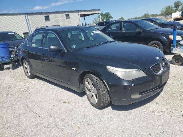 WBANV13508CZ60298 - 2008 BMW 528 XI BLACK photo 4