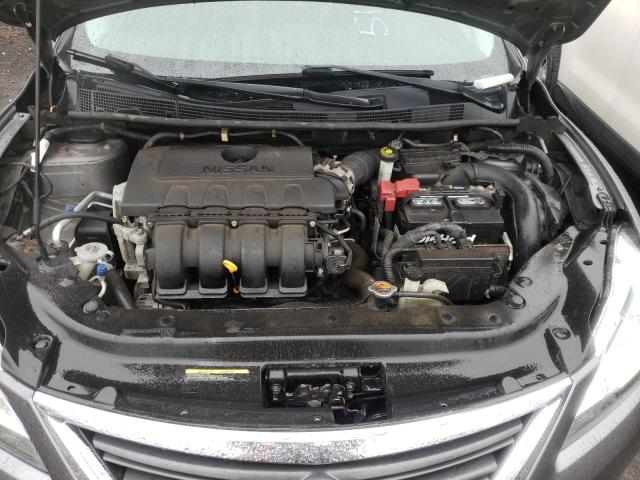 3N1AB7AP8FY348827 - 2015 NISSAN SENTRA S GRAY photo 11