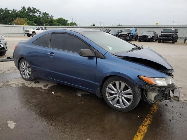 2HGFG12928H552213 - 2008 HONDA CIVIC EXL BLUE photo 4