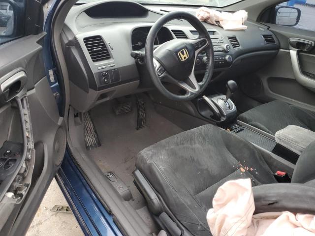 2HGFG12928H552213 - 2008 HONDA CIVIC EXL ლურჯი ფოტო 8