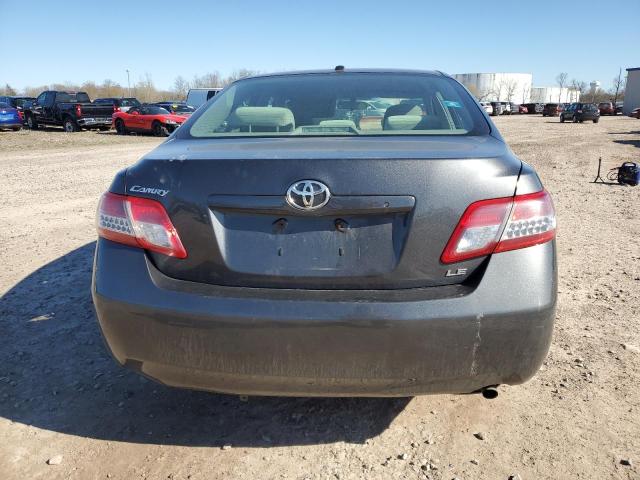 4T1BF3EK6BU161057 - 2011 TOYOTA CAMRY BASE GRAY photo 6