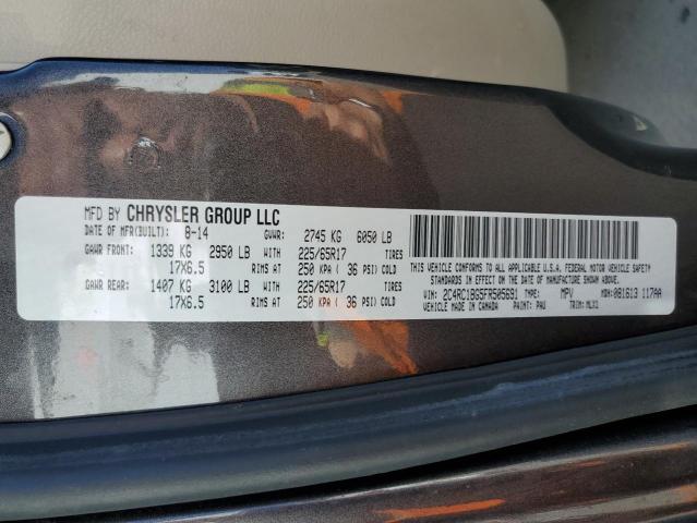 2C4RC1BG5FR505691 - 2015 CHRYSLER TOWN & COU TOURING 石墨色 照片 13