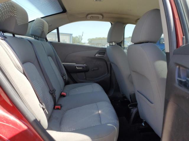 1G1JB5SH8C4203545 - 2012 CHEVROLET SONIC LS 红色 照片 10