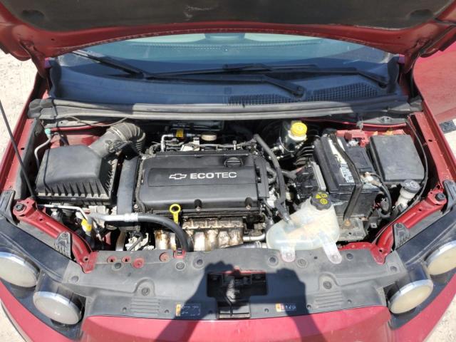1G1JB5SH8C4203545 - 2012 CHEVROLET SONIC LS 红色 照片 11