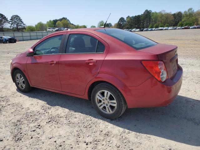 1G1JB5SH8C4203545 - 2012 CHEVROLET SONIC LS 红色 照片 2