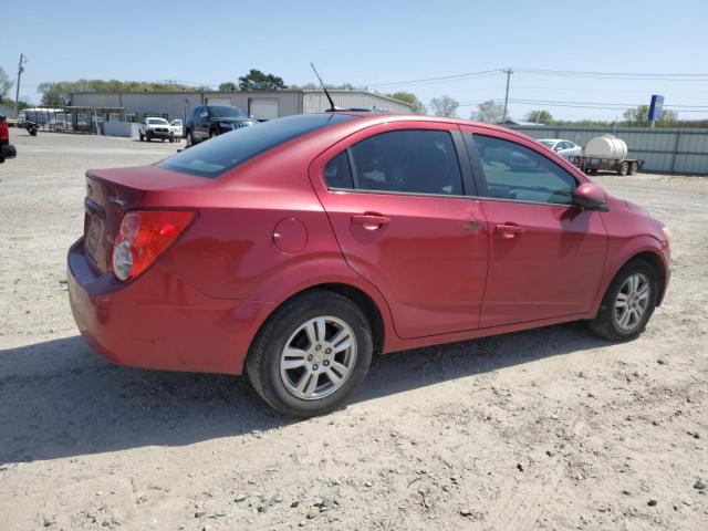 1G1JB5SH8C4203545 - 2012 CHEVROLET SONIC LS 红色 照片 3
