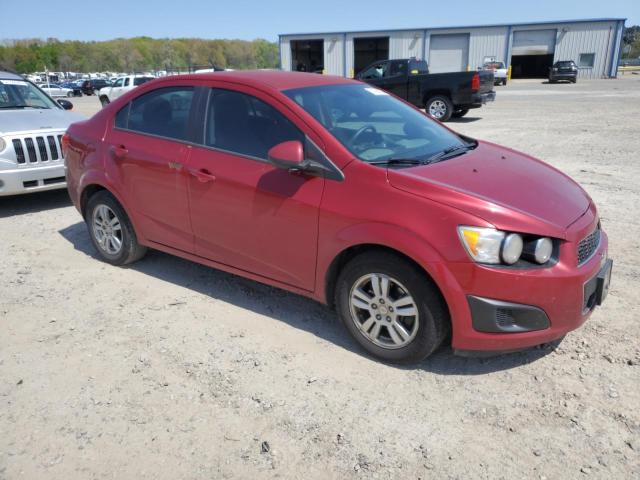 1G1JB5SH8C4203545 - 2012 CHEVROLET SONIC LS 红色 照片 4
