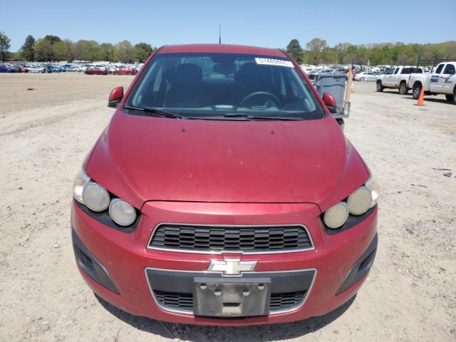 1G1JB5SH8C4203545 - 2012 CHEVROLET SONIC LS 红色 照片 5