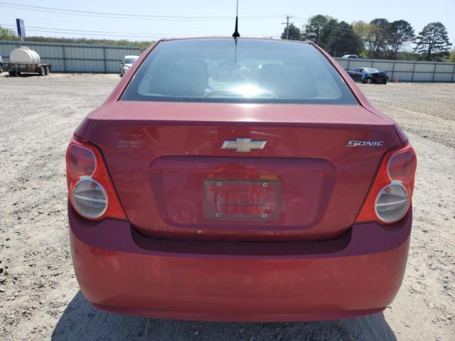 1G1JB5SH8C4203545 - 2012 CHEVROLET SONIC LS 红色 照片 6