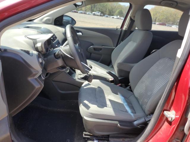 1G1JB5SH8C4203545 - 2012 CHEVROLET SONIC LS 红色 照片 7