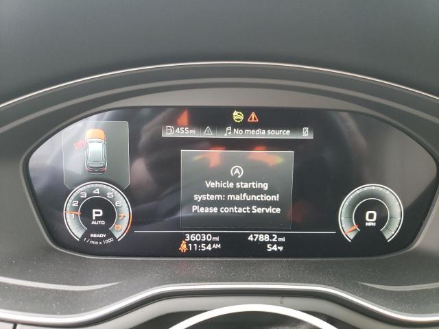 WA18AAF4XMA061463 - 2021 AUDI A4 ALLROAD PREMIUM PLUS WHITE photo 9