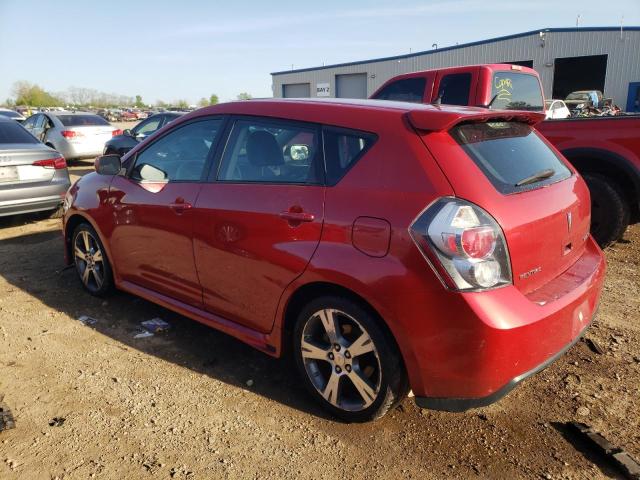 5Y2SR67029Z415627 - 2009 PONTIAC VIBE GT RED photo 2