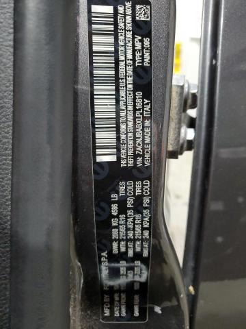 ZACNJBABXLPL16810 - 2020 JEEP RENEGADE SPORT გრაფიტი ფოტო 12