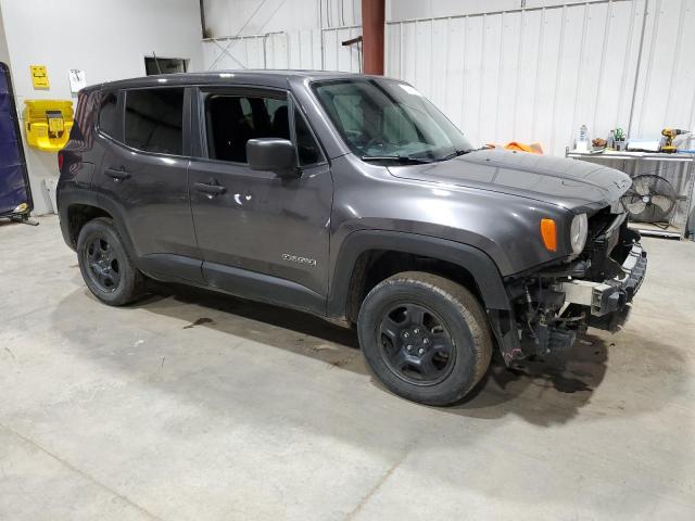 ZACNJBABXLPL16810 - 2020 JEEP RENEGADE SPORT გრაფიტი ფოტო 4