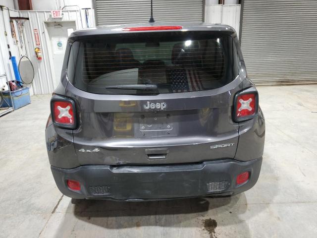 ZACNJBABXLPL16810 - 2020 JEEP RENEGADE SPORT გრაფიტი ფოტო 6