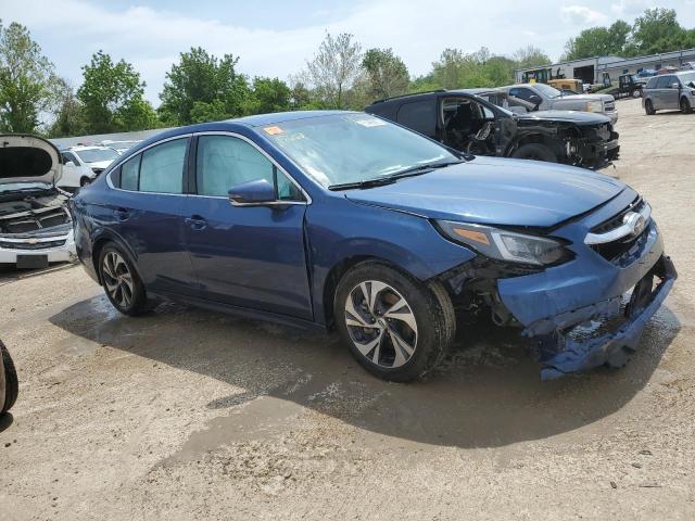 4S3BWAC63N3020035 - 2022 SUBARU LEGACY PREMIUM BLUE photo 4