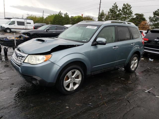 JF2SHGGC9BH738282 - 2011 SUBARU FORESTER TOURING 蓝色 照片 1