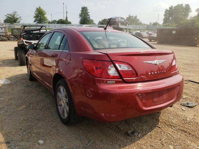 1C3LC56RX7N544742 - 2007 CHRYSLER SEBRING TOURING RED photo 3