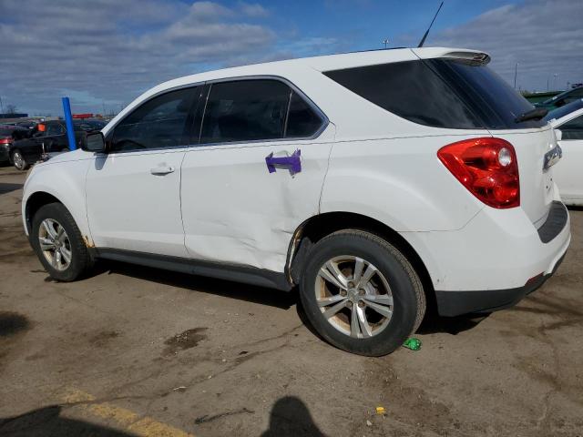 2CNALBEC0B6397547 - 2011 CHEVROLET EQUINOX LS WHITE photo 2