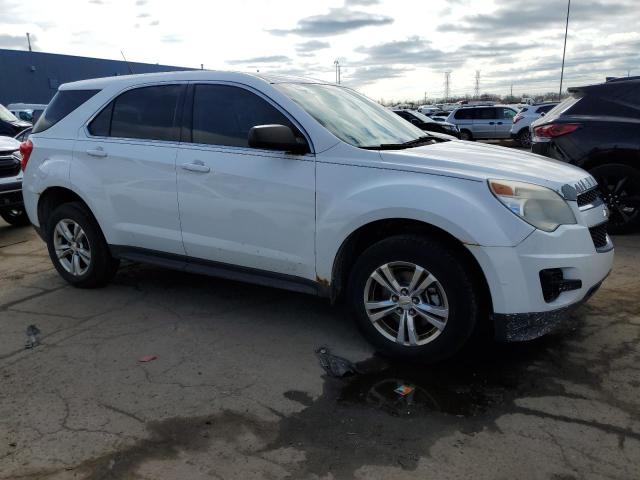 2CNALBEC0B6397547 - 2011 CHEVROLET EQUINOX LS WHITE photo 4