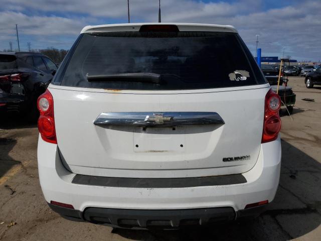 2CNALBEC0B6397547 - 2011 CHEVROLET EQUINOX LS WHITE photo 6