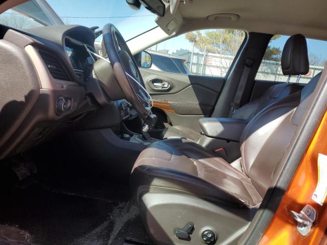 1C4PJMBS0FW604168 - 2015 JEEP CHEROKEE TRAILHAWK ORANGE photo 7