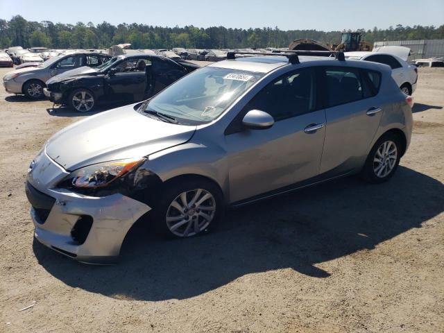 JM1BL1L89C1691860 - 2012 MAZDA 3 I SILVER photo 1