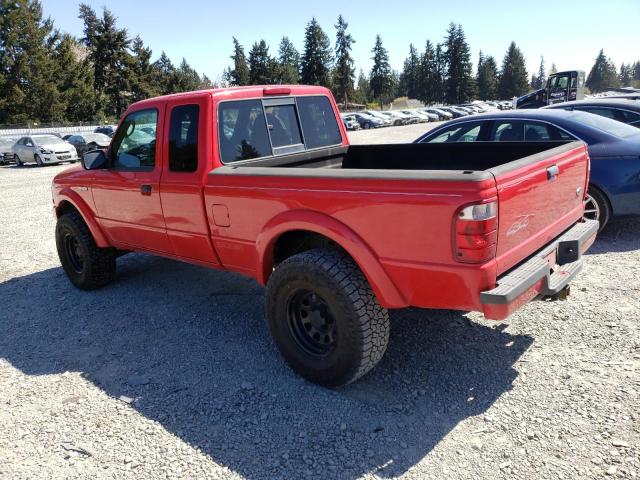 1FTZR45E93PA56460 - 2003 FORD RANGER SUPER CAB RED photo 2