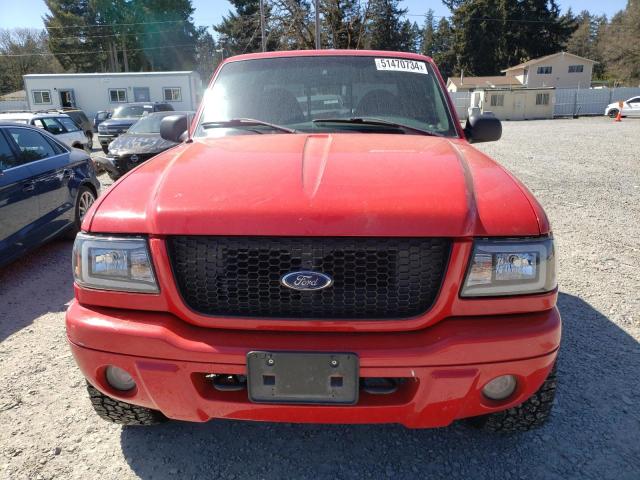 1FTZR45E93PA56460 - 2003 FORD RANGER SUPER CAB RED photo 5