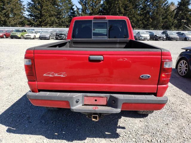 1FTZR45E93PA56460 - 2003 FORD RANGER SUPER CAB RED photo 6