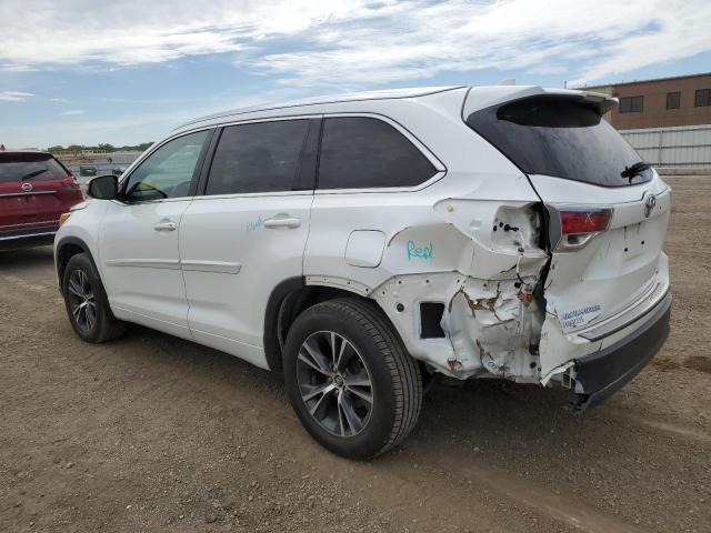 5TDJKRFHXGS318800 - 2016 TOYOTA HIGHLANDER XLE Ağ foto 2