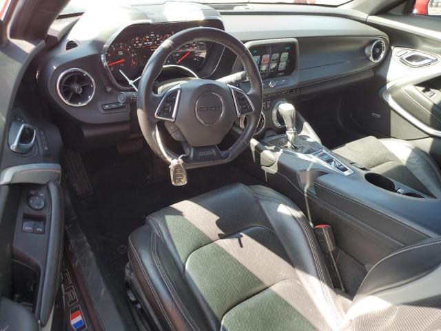 1G1FH1R77H0151849 - 2017 CHEVROLET CAMARO SS RED photo 8