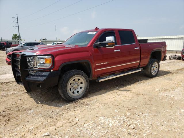 1GT12UEYXJF210673 - 2018 GMC SIERRA K2500 DENALI RED photo 1