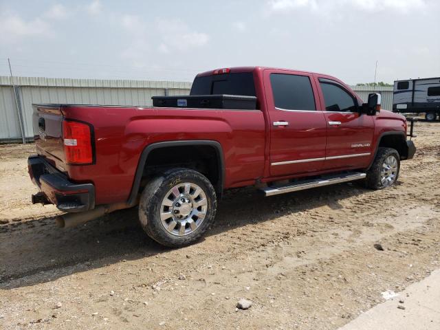 1GT12UEYXJF210673 - 2018 GMC SIERRA K2500 DENALI RED photo 3