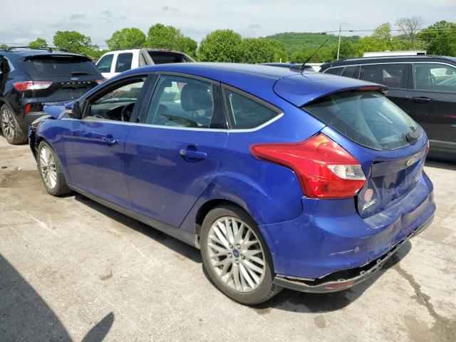 1FADP3N25EL320077 - 2014 FORD FOCUS TITANIUM BLUE photo 2