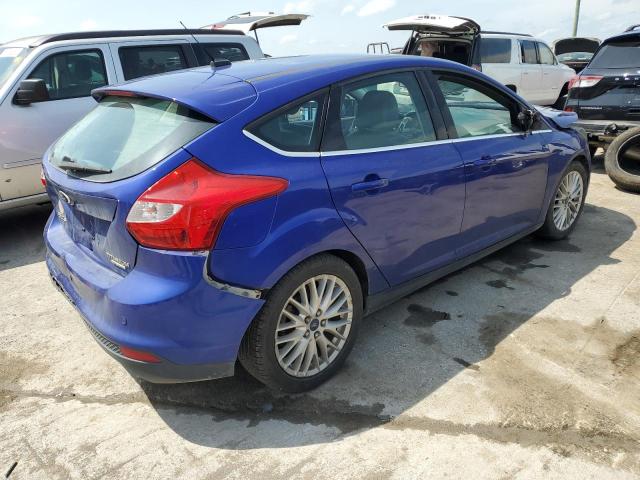 1FADP3N25EL320077 - 2014 FORD FOCUS TITANIUM BLUE photo 3